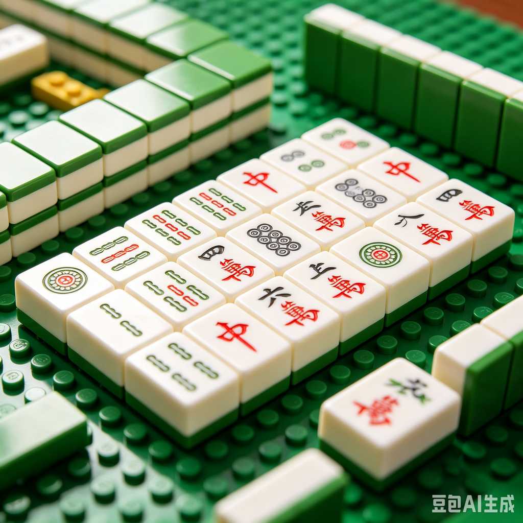 mahjong rack set of four